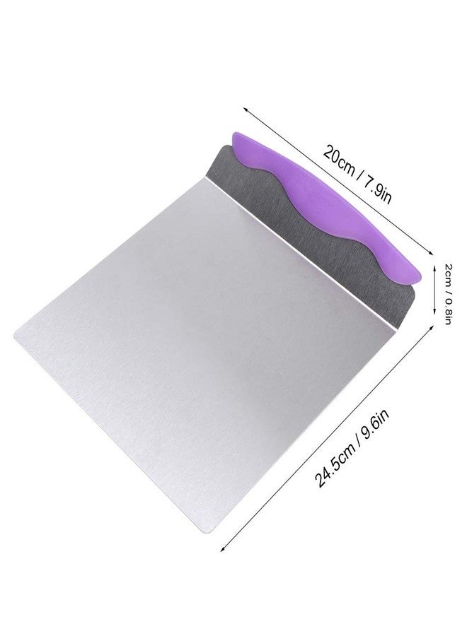 LiebeWH 12 Inch Cake Lifter Stainless Steel Cake Transfer Tray Easy to Transfer Ideal Cake Maker, LIEBEWHZ8H4SA13XN - Image 2