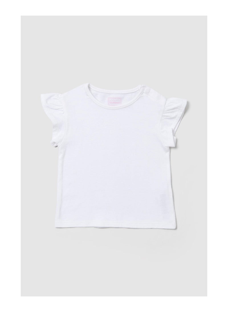 Baby Girls Flower Ruffle Romer Set