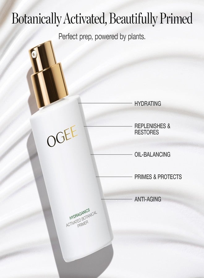 Ogee Makeup Primer - Activated Botanical Face Primer for Oily Skin & All Skin Types - Hydrating Primer with Jojoba Oil & Hyaluronic Acid - 73% Organic Ingredients & Made in USA - Image 3