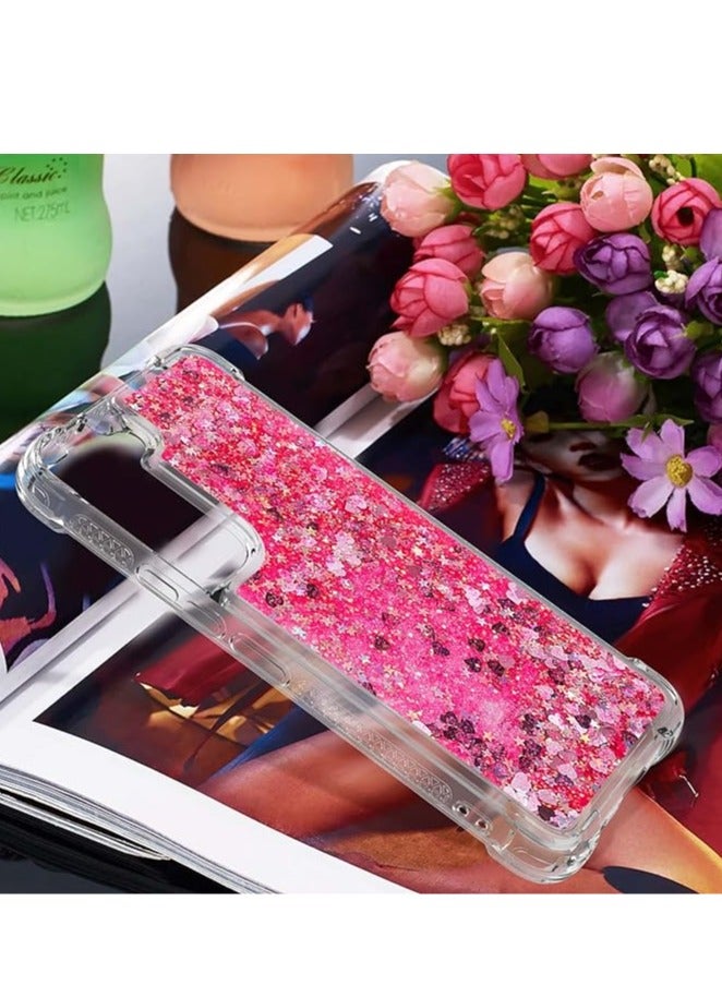 general Glitter Phone Case Compatible with Samsung Galaxy S23/ S23 Plus/S23 Ultra Phone Case Girl Glitter Liquid Deluxe Floating Sand Clear Soft TPU Phone Case - Image 3