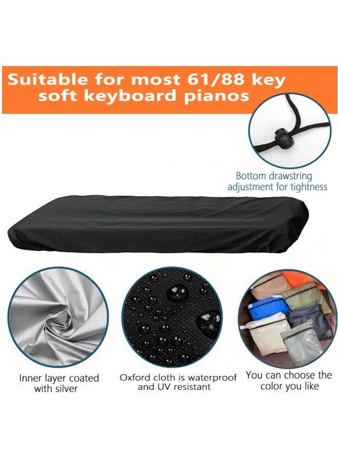 Generic Blue 201D Washable Keyboard Cover, Dust Cover 98x42x19cm  - Image 5