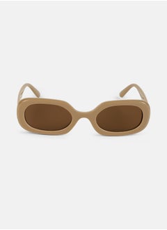 Haute Sauce Polarized Full Rim Rectangle Sunglasses For Women  - Image 1