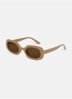 Haute Sauce Polarized Full Rim Rectangle Sunglasses For Women  - Image 5