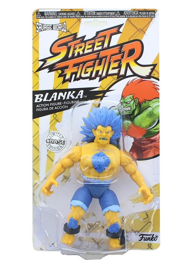 Funko سافاج وورلد: ستريت فايتر بلانكا جلد أصفر تشيس - Image 3