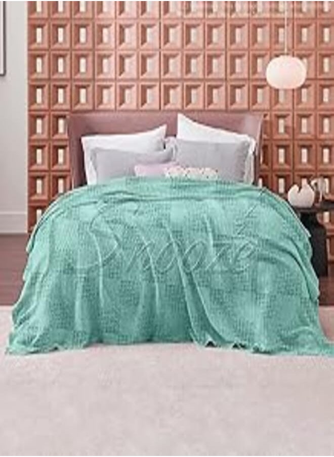 Snooze Cotton Coverlet - Mint -160 * 230 cm - pzsku/Z3433F6713E192B0AAB72Z/45/_/1724097841/2f6fb87c-0f42-4c48-9daa-dcc1cb2cec43