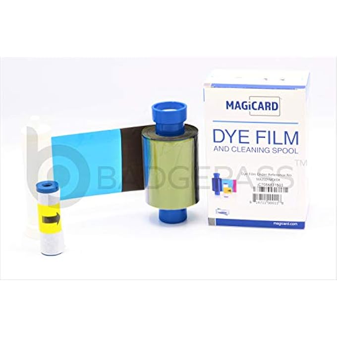 MAGICARD MA250YMCKOK COLOR RIBBON KIT (YMCKOK, 250 PRINTS) FOR ENDURO AND RIO PRO SERIES CARD PRINTERS STRAIGHT FROM MANUFACTURER - Image 3