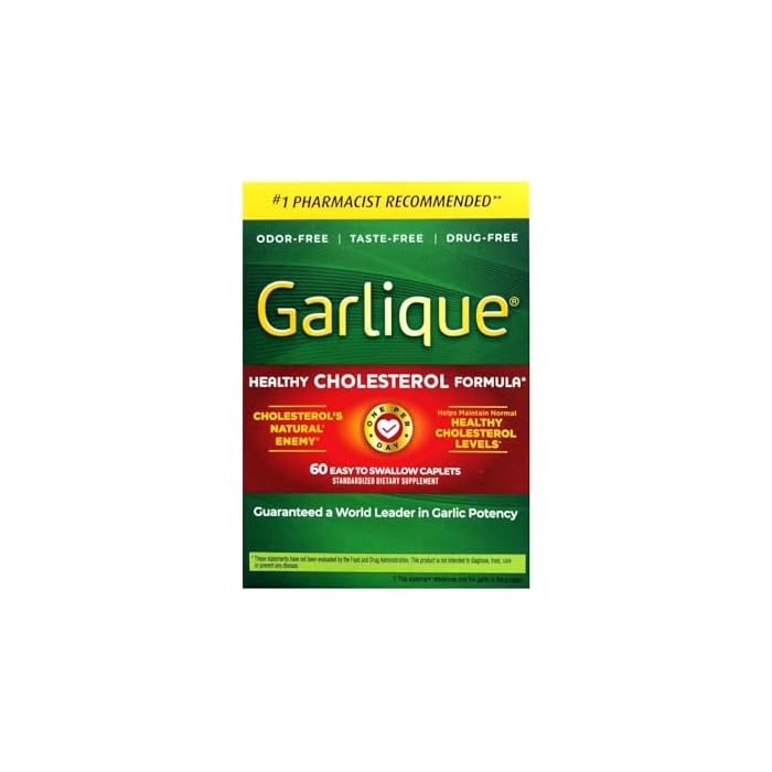 Garlique Caplets 60 Tablets (Pack of 3) - Image 5