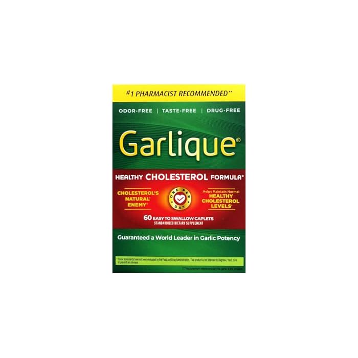 Garlique Caplets 60 Tablets (Pack of 3) - Image 3