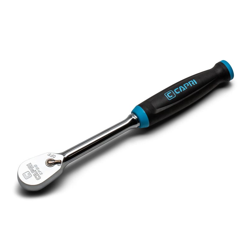 Capri Tools 12 in Drive Fine 90Tooth Ratchet Ergonomic Soft Grip 11 in Long - Image 2