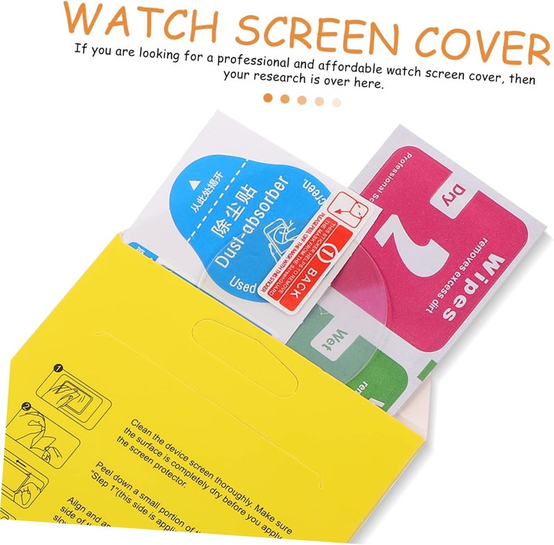 ERINGOGO 3pcs Watch Screen Tempered Glass Protective Film Scratch Resistant Dustproof for Watch 4 44mm - Image 2