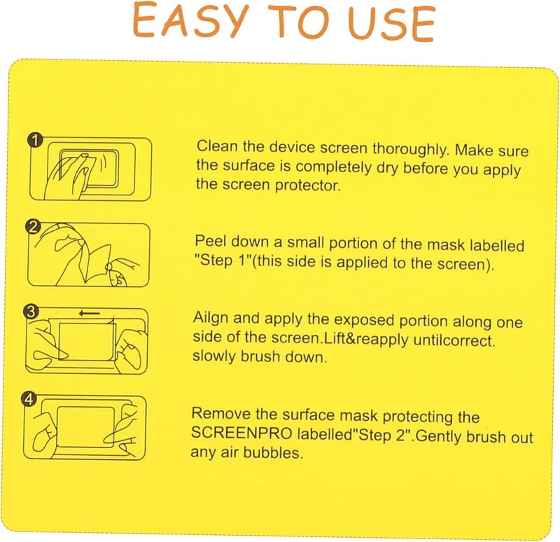 ERINGOGO 3pcs Watch Screen Tempered Glass Protective Film Scratch Resistant Dustproof for Watch 4 44mm - Image 3