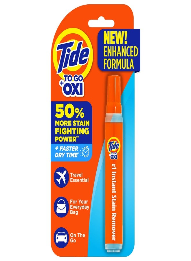 Tide Stain Remover for Clothes, To Go Pen, Instant Spot Remover for Clothes, Travel & Pocket Size, 1 Count - Image 1