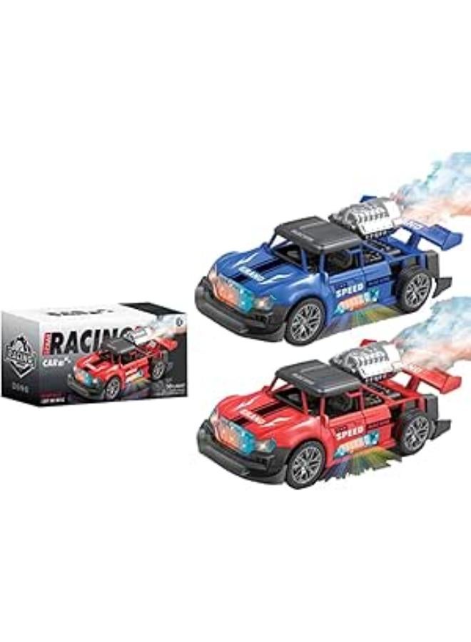 لعبة سيارة سباق مع أضواء ثلاثية الأبعاد