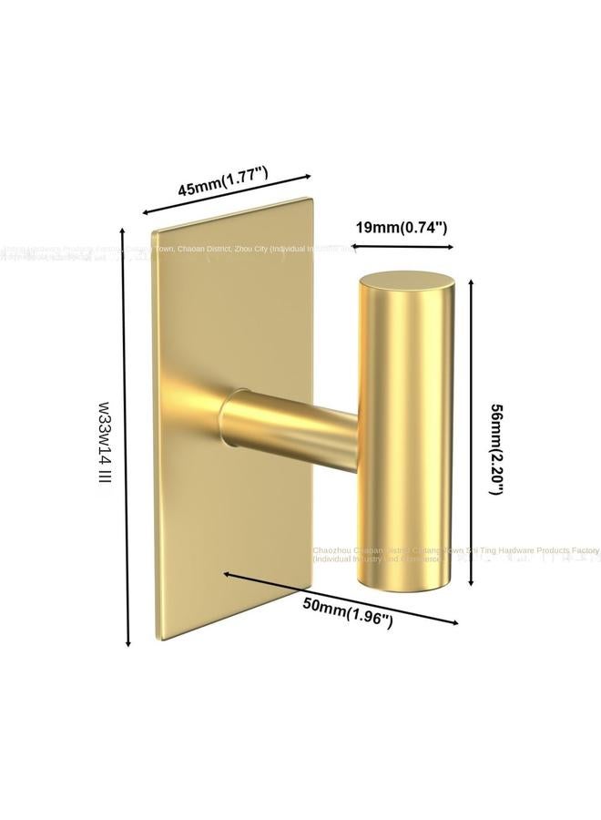 الأزرق جي دبليو بقعة معطف الفولاذ المقاوم للصدأ خطاف مرحاض غير مسمار - Image 1