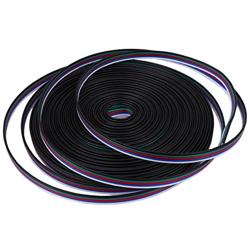 LEDENET 22AWG 5pin 33FT 10M RGBW Electrical Extension Cable Wire Extension Connection 5 Conductor Wire Line for RGBW Flexible LED Strip Lights 3528 5050 - Image 3