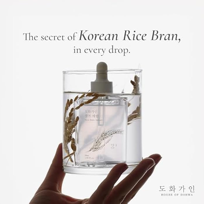 House of Dohwa Face Serum for Women Korean Glow with 5% Niacinamide (Icheon Rice Bran) – Hydrating Formula for Even Tone, Glowing Skin, Hyperpigmentation, Daily Glow Care - Image 3