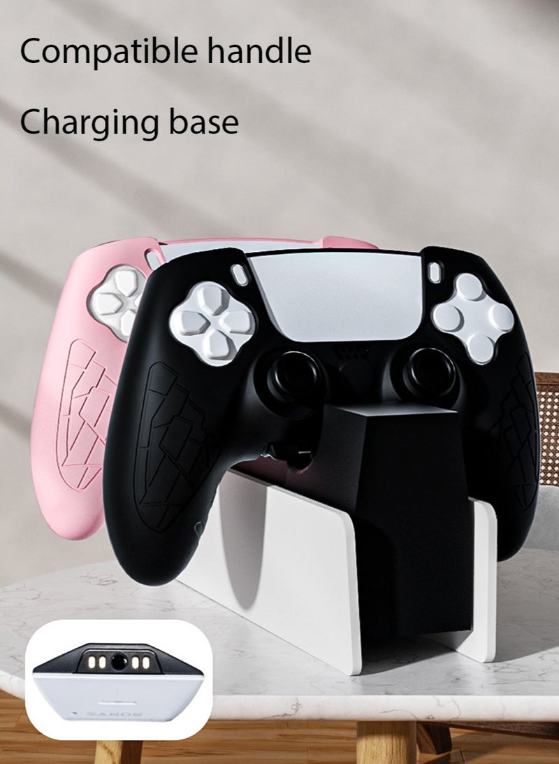 Sony 5 White Cat Paw PS5 Controller Skin Anti-Slip Silicone Skin Protective Cover Case for Playstation 5 DualSense Wireless Controller with Thumb Grip Caps（Cat Claw Shape）  - Image 4