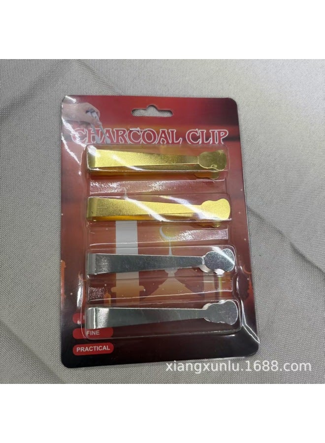 Cross-border Middle East Saudi Arabia Tweezers Metal Iron Hollow Incense Smoker Carbon Incense Incense Spice Clip  Accessories - Image 3