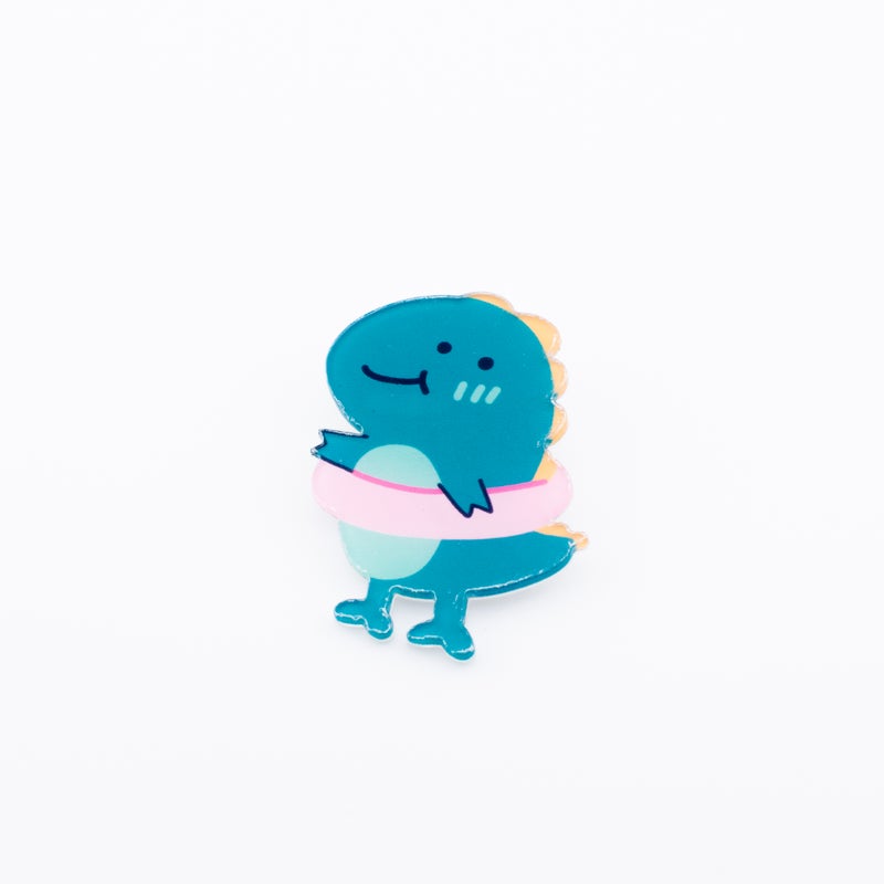 Acrylic Colorful Brooch For Kids