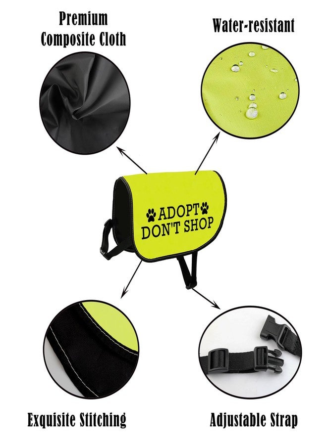 Zuo Bao Dog Adoption Jacket Vest Adopt Do Not Shop Dog Harness Rescue Dog Slogan Vest (Adopt Do Not Shop-Medium) - Image 3