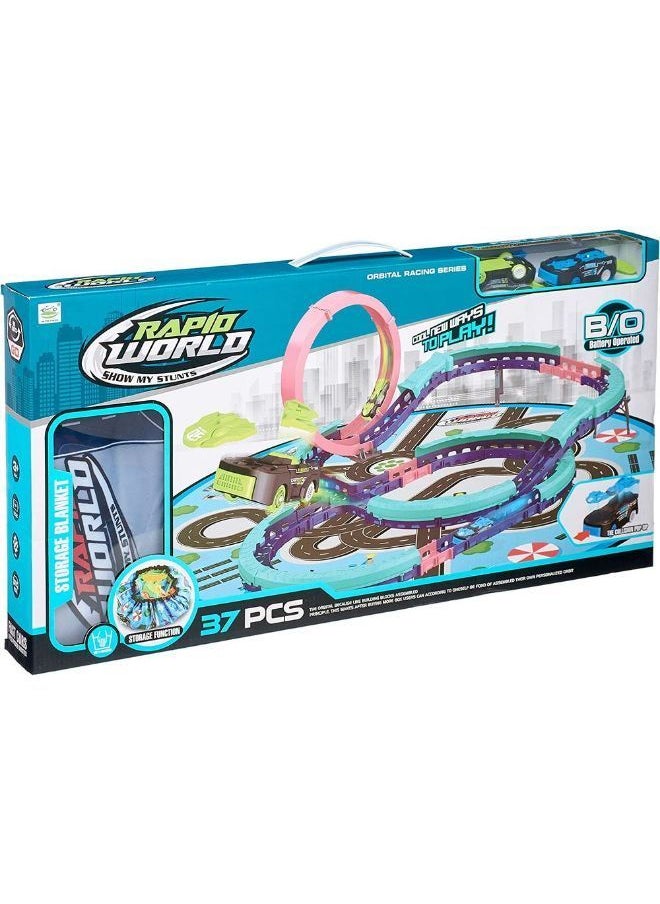 Rapid World Orbital Racing Series 37 Pieces - 66881-512 