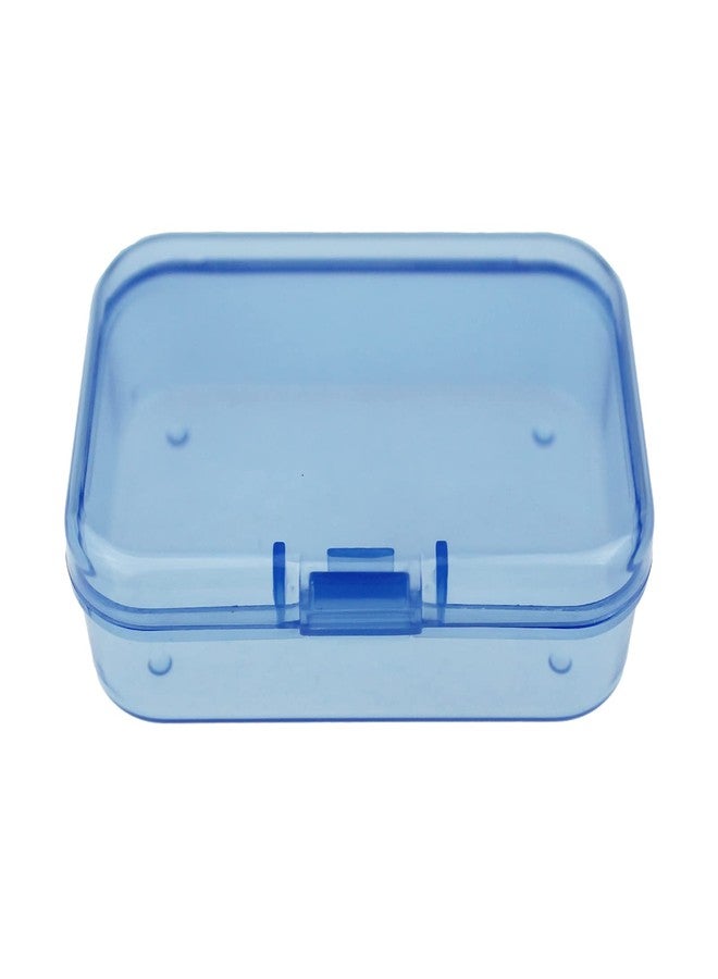 Goodma 30 Pieces Mini Rectangular Plastic Boxes Empty Storage Organizer Containers with Hinged Lids for Small Items and Other Craft Projects (65 x 45 x 20 mm, Blue) - Image 5