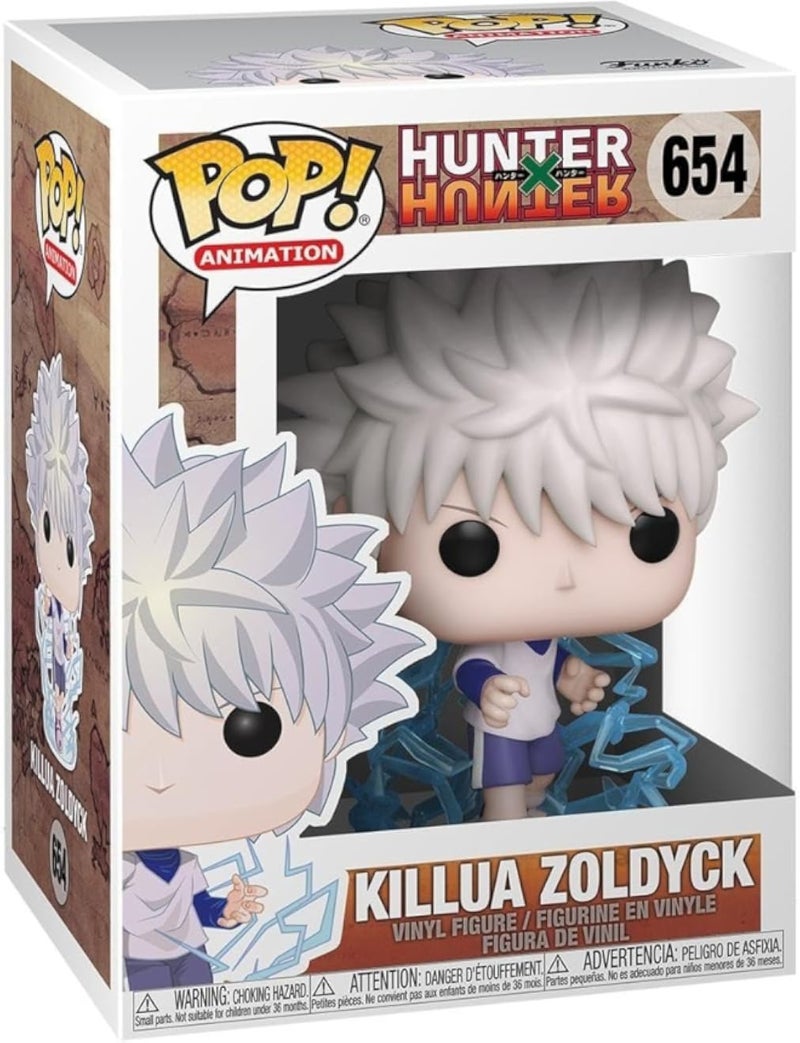 Funko Pop! Animation: Hunter X Hunter - HxH - Killua Zoldyck - Hunter X Hunter (HXH) - Collectable Vinyl Figure - Gift Idea - Official Merchandise - Toys for Kids & Adults - Anime Fans