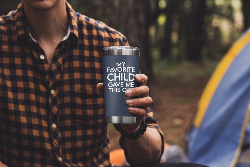 NewEleven Gifts For Dad - Birthday Gifts For Dad From Daughter  Son  Kids - Husband Gifts - Birthday Present Ideas For Father  Husband  New Dad  Bonus Dad From Daughter  Son - 20 Oz Tumbler - Image 5