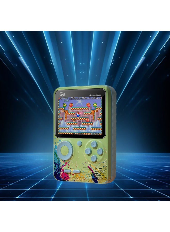 Torima جهاز ألعاب محمول توريما GC-012 الأخضر جيم بوي - جهاز ألعاب كلاسيكي محمول باليد مع ألعاب مدمجة - Image 4