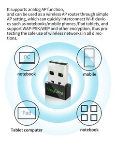 LB-LINK LB-LINK 150Mbps Mini USB Wireless WiFi Adapter Usb 2.0 802.11b/g/b 2.4GHz  LAN Internet Network Adapter Receiver  - Image 2