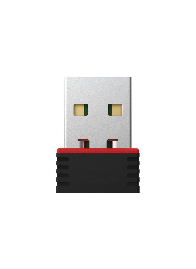 LB لنك - LB-LINK 150Mbps Mini USB محول واي فاي لاسلكي USB 2.0 802.11b/g/b 2.4Gbps LAN محول شبكة الإنترنت استقبال - Image 1