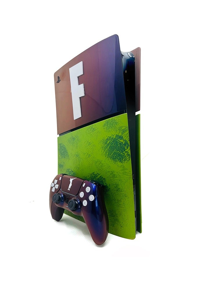 Craft MERLIN CUSTOMIZED SONY PLAYSTATION 5 SLIM DISC EDITION 1TB SINGLE CONTROLLER THE EXPLORER - Image 5