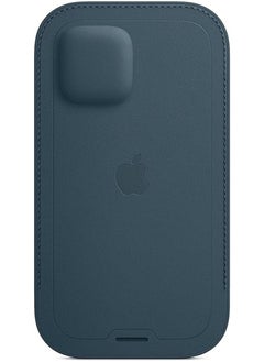 APPLE BOOKS Apple Leather Sleeve with MagSafe (for iPhone 12 | 12 Pro) - Baltic Blue  - Image 3