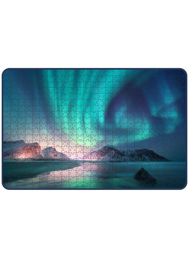 Webby Aurora Borealis Over The Sea Jigsaw Puzzle, 500 Pieces - Image 1