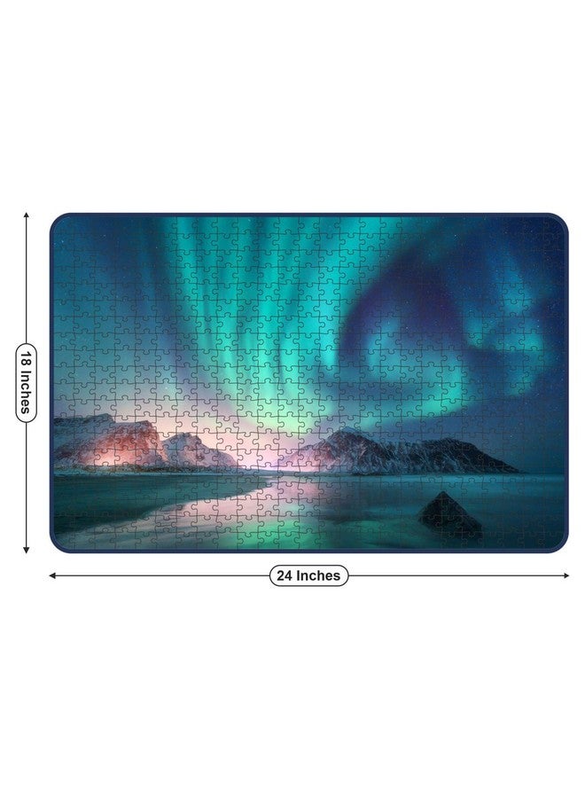 Webby Aurora Borealis Over The Sea Jigsaw Puzzle, 500 Pieces - Image 4