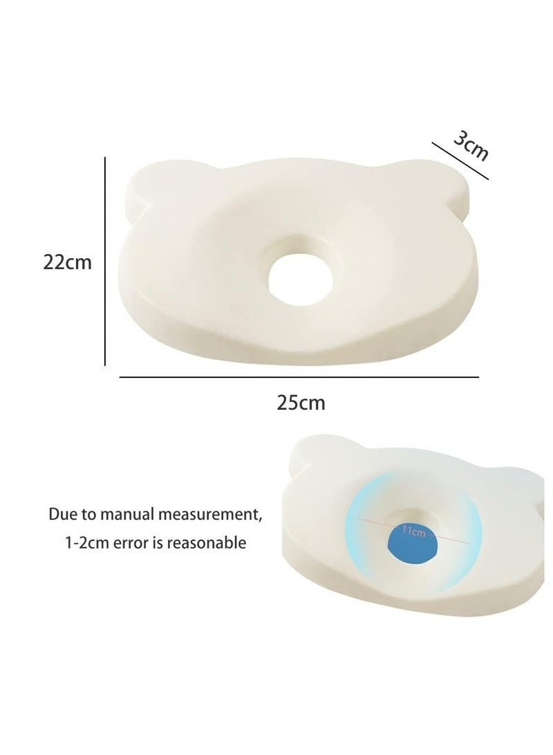 Baby Pillow Head Shaping, Soft and Cozy Baby Pillow, Preventing Flat Head and Shapes Infant's Head, Perfect for Sleeping and Head Support for 0-36 Months Newborns and Infant (Multicolor) - Image 3