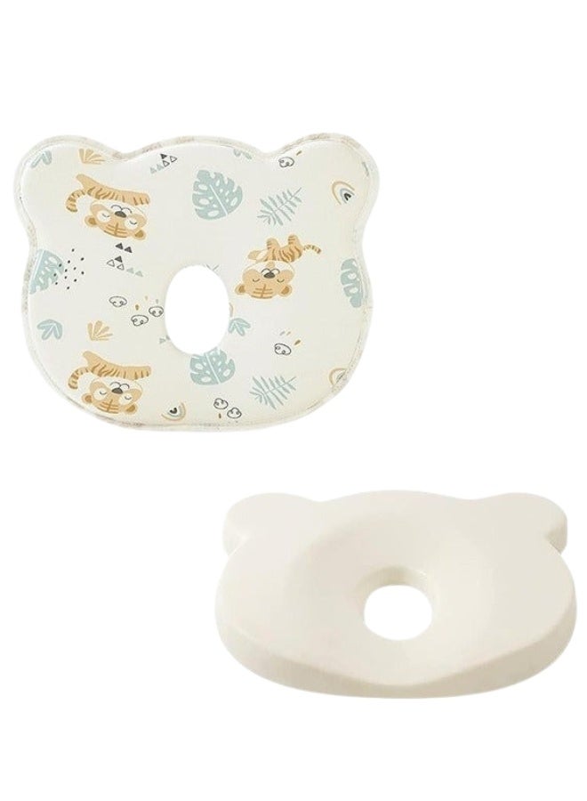 Baby Pillow Head Shaping, Soft and Cozy Baby Pillow, Preventing Flat Head and Shapes Infant's Head, Perfect for Sleeping and Head Support for 0-36 Months Newborns and Infant (Multicolor) - Image 2