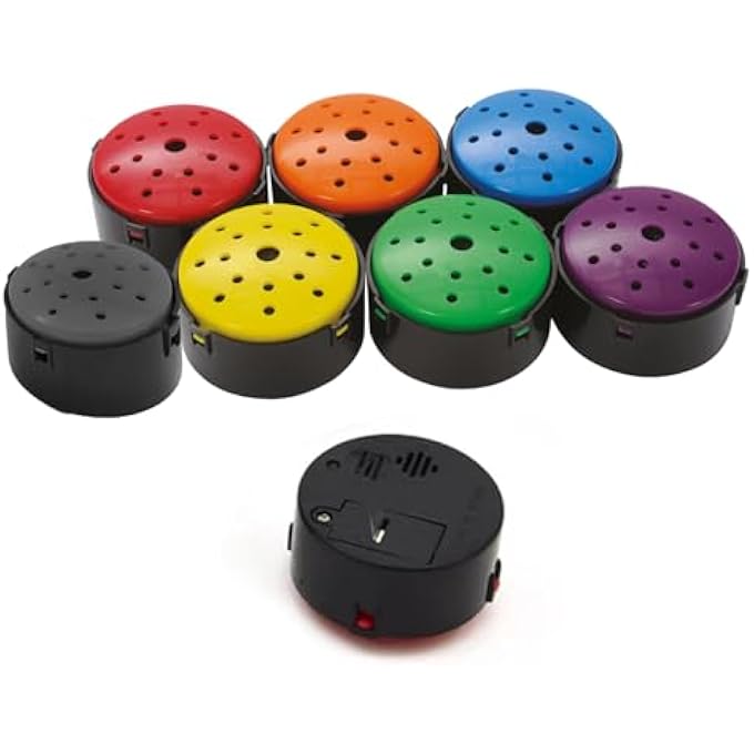 KING MARIOT POWERED RECORDABLE BUTTON | 1 PC | 4.5CM DIAMETER | VOICE RECORDING & PLAYBACK DEVICE | PORTABLE AUDIO BUTTON | IDEAL FOR EDUCATIONAL, PROMOTIONAL & ASSISTIVE USES - Image 2