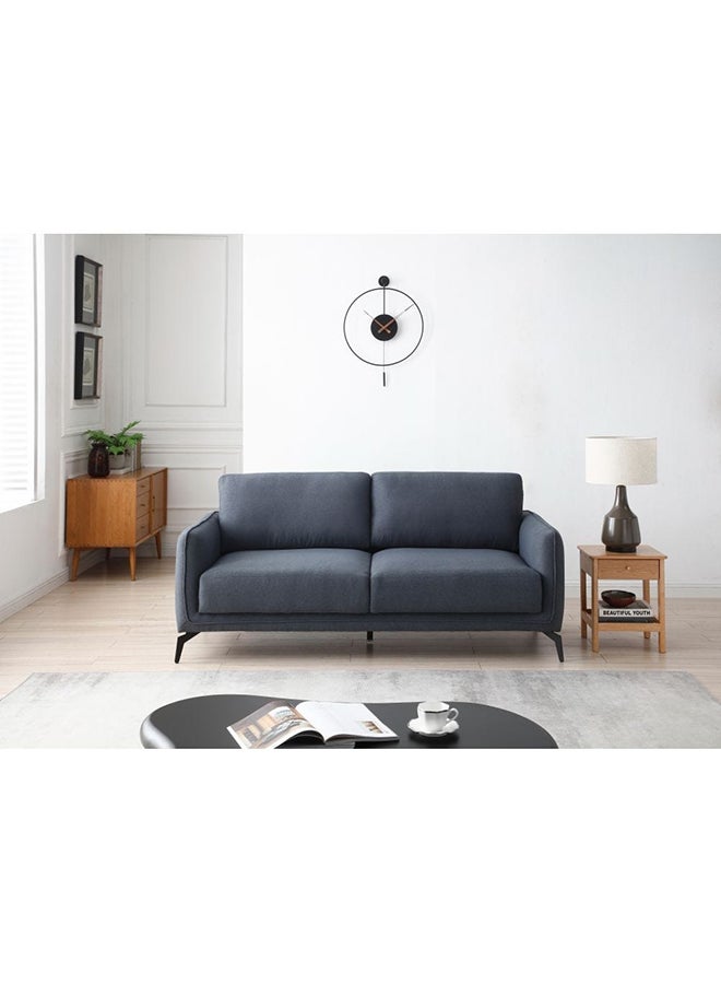 DANUBE HOME Stellar Fabric 3+2+1 Sofa Set 6 Seater Full Set Sofa Comfortable Living Room Furniture L 82 x W 85 x H 84 cm Grey - Image 3