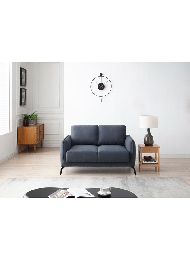 DANUBE HOME Stellar Fabric 3+2+1 Sofa Set 6 Seater Full Set Sofa Comfortable Living Room Furniture L 82 x W 85 x H 84 cm Grey - Image 4