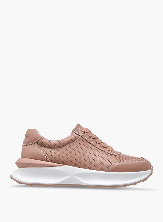 Lee Cooper Women's Textured Lace-Up Sneakers
