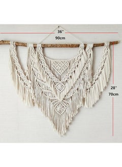 Large  Macrame Wall Hanging & Wall Decor.New Bohemian Style 91x71 cm - pzsku/Z3435F1F8D3B1BC3989F2Z/45/_/1720523190/e3288663-530b-4639-a212-ab27ad0d404c