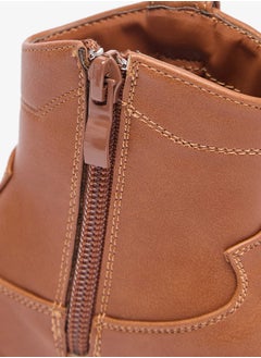 Flora Bella By Shoexpress Girls Embellished High Cut Boots with Zip Closure  - Image 4