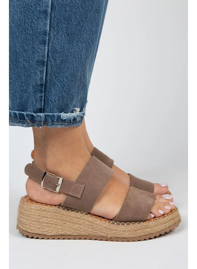 Manijero  Liliana Genuine Leather Women's Suede Espadrille Sandal. for Women | Best Price UAE
