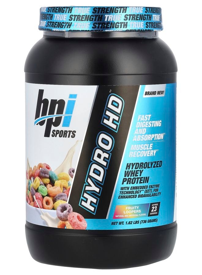 BPI SPORTS Hydro HD™ Hydrolyzed Whey Protein Fruity Loopers 1.62 lbs (736 g)