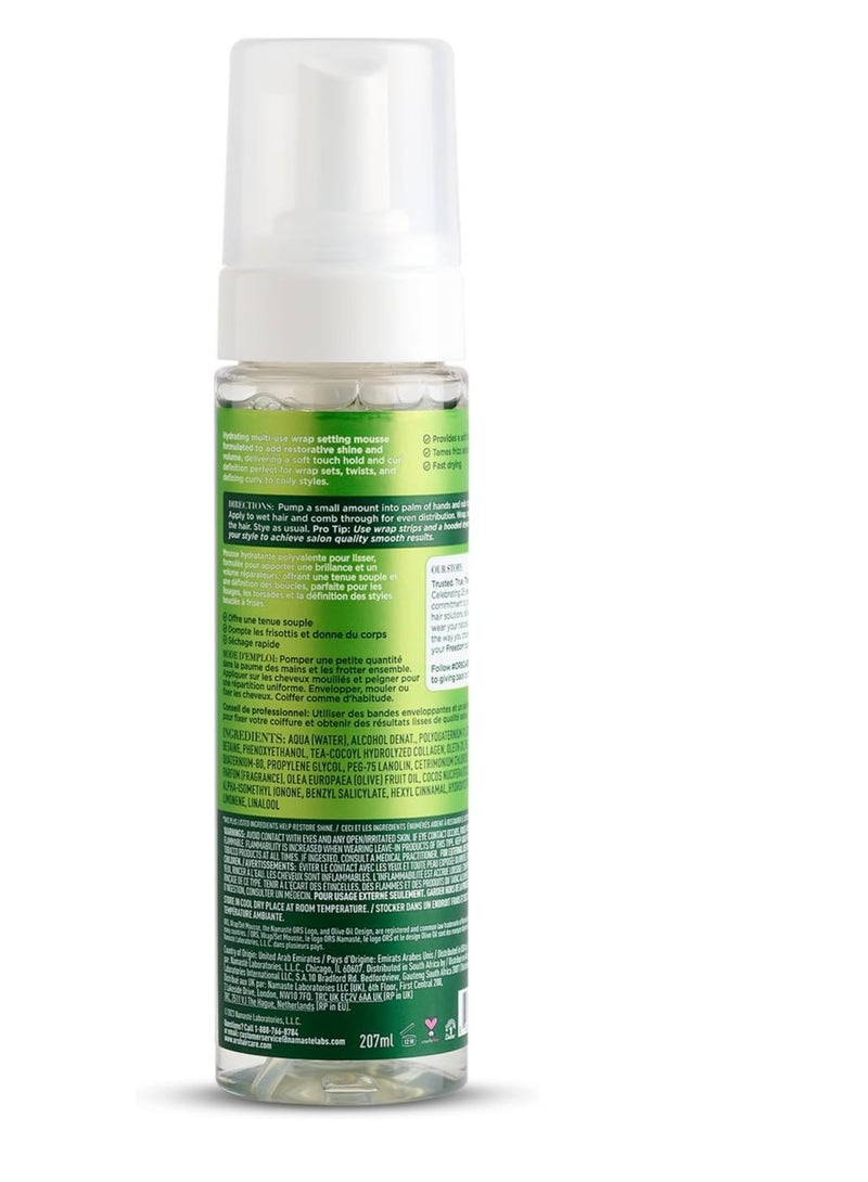 ORS Olive Oil WRAP/SET MOUSSE 207ml - Image 2