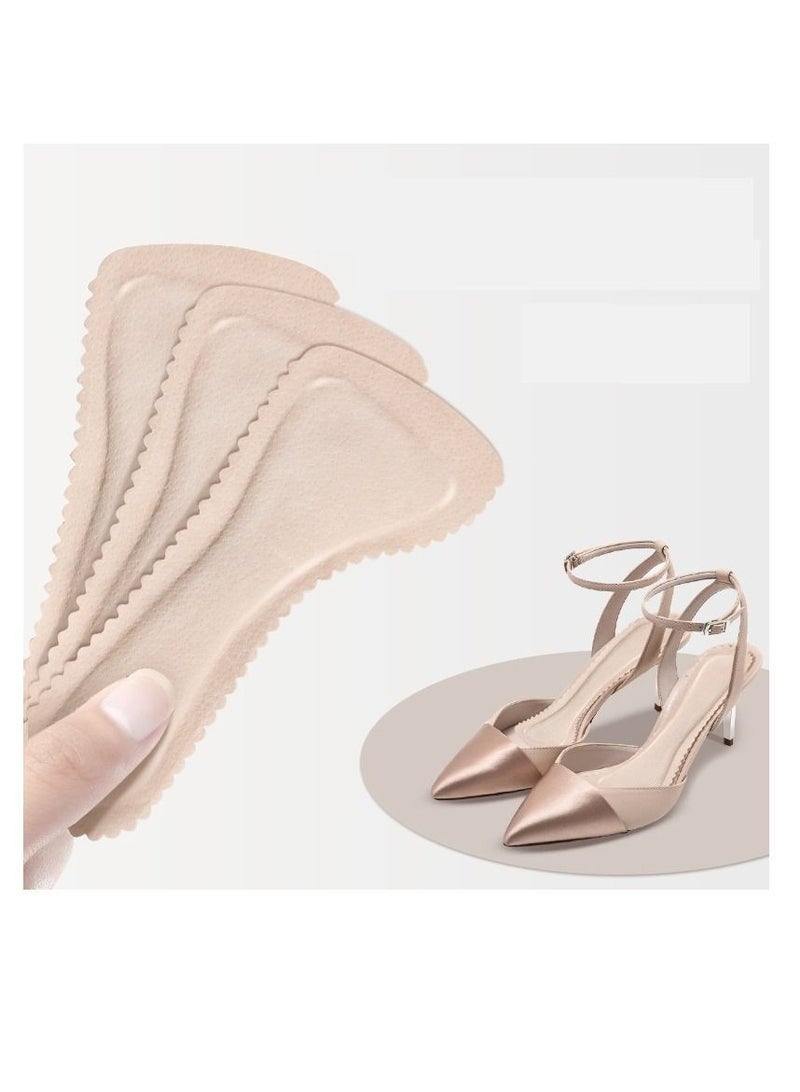 Y&D 5 Pairs Of Disposable Sandals Insole Self-Adhesive Girl Summer Non Slip Breathable Sweat-Absorbing High Heels Thin Section Seven-Point  - Image 1