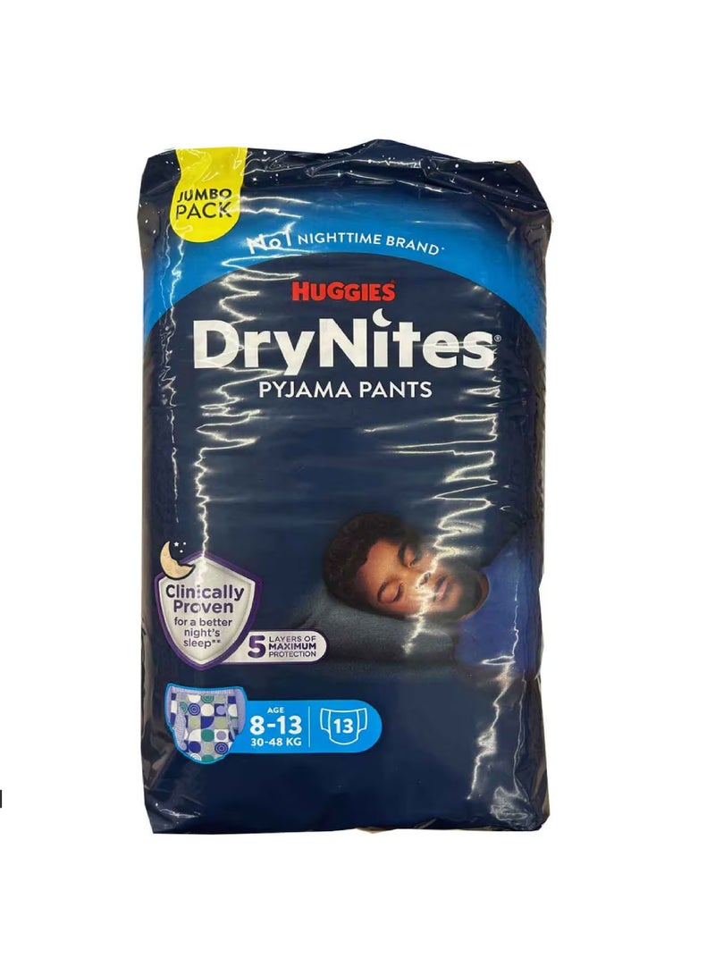 Huggies Dry Nites Pyjama Pants 8-13/30-48kg