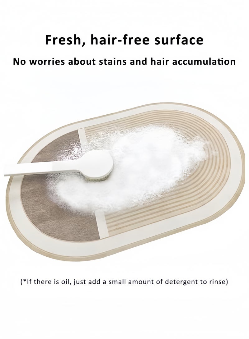 AL RAID 2PCS Kitchen Mat, Non-Slip Kitchen Rugs And Mats, Anti-Fatigue Hallway Kitchen Runner Rug Set Backing Floor Mat For Kitchen Laundry Sink Bathroom Office, Waterproof Non-Slip Kitchen Mats - Image 5