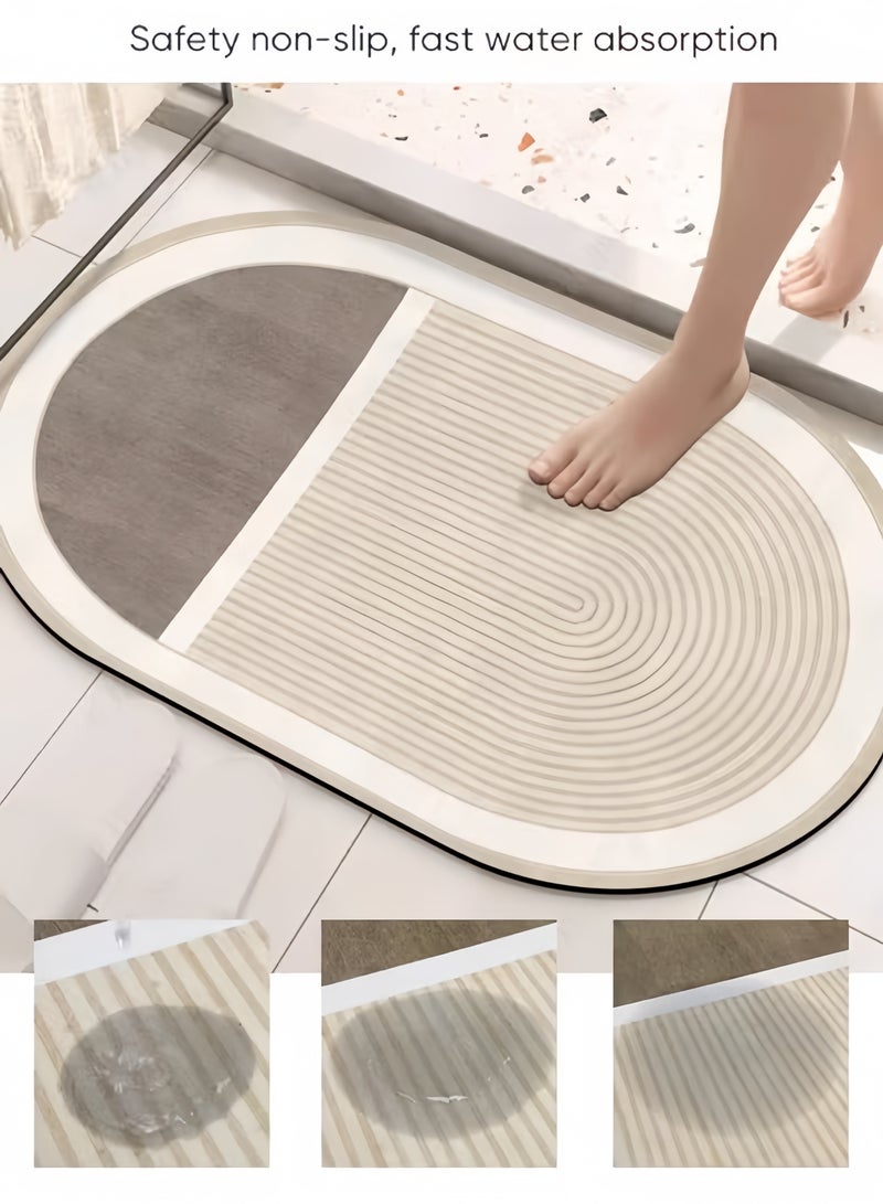 AL RAID 2PCS Kitchen Mat, Non-Slip Kitchen Rugs And Mats, Anti-Fatigue Hallway Kitchen Runner Rug Set Backing Floor Mat For Kitchen Laundry Sink Bathroom Office, Waterproof Non-Slip Kitchen Mats - Image 3